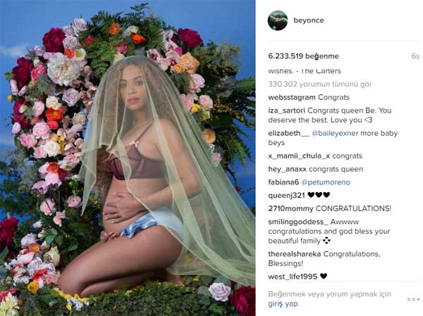 Beyonce ve ei Jay Z ikiz bebek bekliyor 