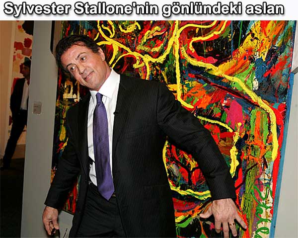 Sylvester Stallone resimleri tablolar sergisi | Belgin Eliolu yazd