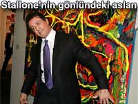 Sylvester Stallone'nin g�nl�nde yatan aslan k�kredi